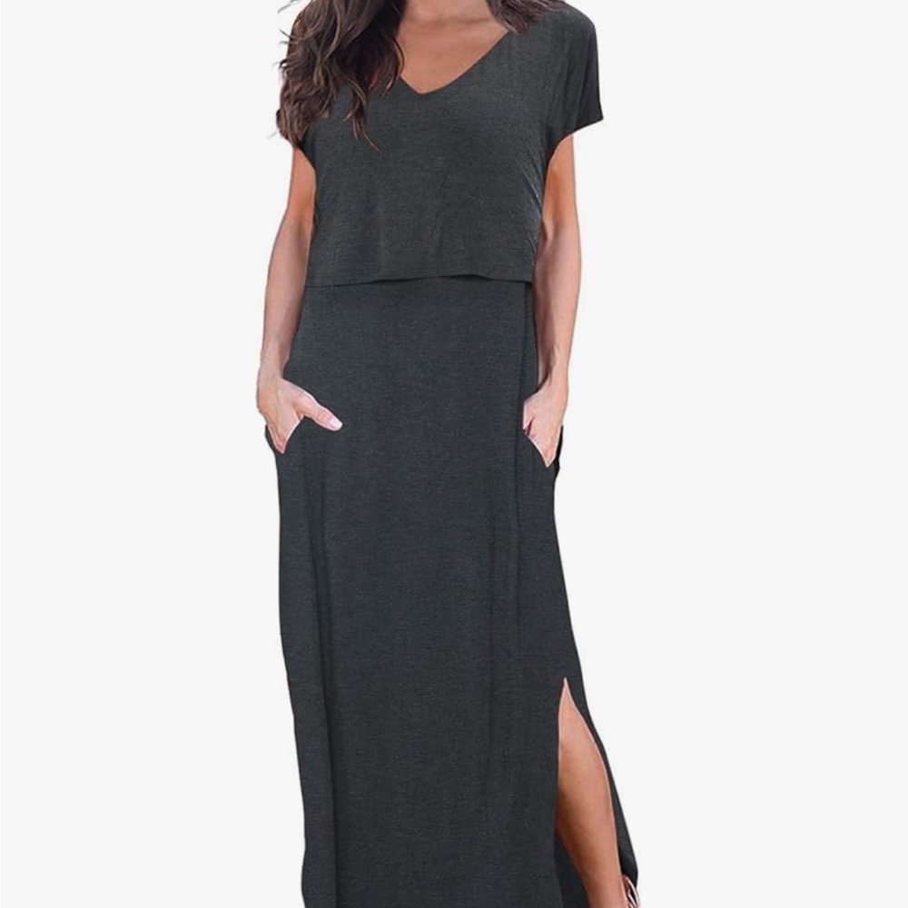Elegant Black Maxi Dress